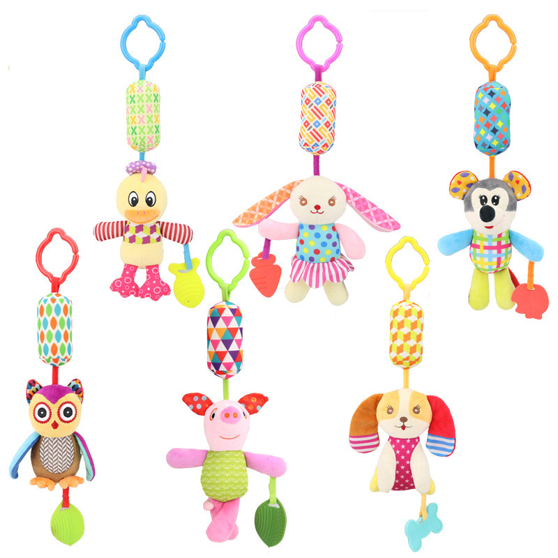 Baby Soft Musical Plastic Hanging Rattle