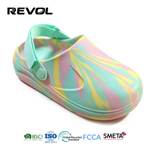 Sabots EVA pour enfants, sangle arrière réglable, dessus en EVA, motif camouflage, respirant, léger, antidérapant - Product Image 1