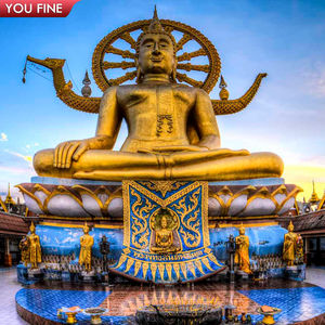 屋外の巨大なインドのシヴァブロンズ像 - Product Image 6