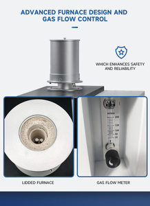 SKZ1055A <span class=keywords><strong>DTA</strong></span> 1 ~ 80 ℃   Analisador de Função de Controle de Processos RT~1150 ℃    Analisador Térmico Diferencial ±0.1μV - Product Image 4