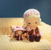 Authentique POP MART Zsiga Life Is a Show Series Mini Sac à Bandoulière en Peluche Pyjama, Pochette de Collection, Cadeau