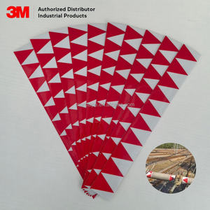 Film de protection de voiture 3M 680 Scotchlite, ruban réfléchissant 3M, feuillard découpé, durable en extérieur, sécurité du transport ferroviaire, réfléchissant, matériau 3M - Product Image 3