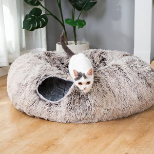 Il peluche multifunzionale portatile di alta qualità è comodo e caldo letto a <span class=keywords><strong>tunnel</strong></span> per gatti - Product Image 3