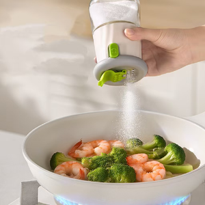 UCO Distributeur d'épices et de poivre écologique en verre et PP avec bouteille de stockage de condiments graduée, compatible lave-vaisselle - Product Image 3