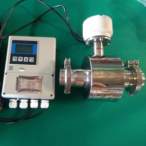 RS485 4-20mA <strong>Pulse</strong> <strong>Output</strong> Drinking Milk Flow Meter Price RO Water Liquor Beer Sanitary Electromagnetic <strong>Flowmeter</strong> - Product Image 5