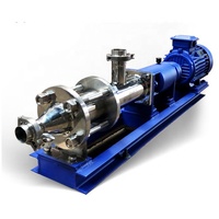 Pompe à vis en acier inoxydable à haute viscosité de la série G pour le miel/le sirop