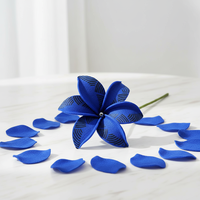 Offre Spéciale : Fleurs Hawaïennes en Mousse Imprimées pour Danseuses, Fêtes, Vacances d'Été à la Plage, Accessoires Cheveux