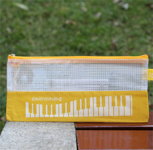 A6 Piano Zipper Pen case Ticket Zipper Bolsa de almacenamiento Estudiante Piano <span class=keywords><strong>Class</strong></span> School Pencil Cases - Product Image 5
