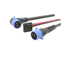 Adaptateur de connecteur multipin étanche IP68 en PVC avec âme en cuivre SP13 SP17 SP21