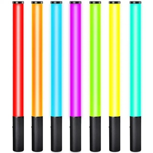 Mini bâton coloré de 50cm, alimentation secteur rvb, éclairage Audio, bâton de remplissage <span class=keywords><strong>vidéo</strong></span> de Type <span class=keywords><strong>C</strong></span>, photographie en direct, éclairage annulaire Led - Product Image 1