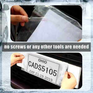 Nuevas Fundas Protectoras para Matrículas de <span class=keywords><strong>Coche</strong></span>, Cubiertas Temporales para Placas de Concesionario - Product Image 6