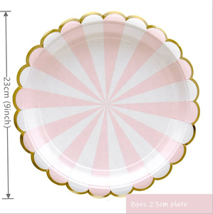 <span class=keywords><strong>Pas</strong></span> <span class=keywords><strong>cher</strong></span> recyclé partie approvisionnement assiettes en papier et tasses ensemble assiettes en papier or assiettes en papier - Product Image 4