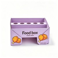 Boîtes de présentation à couvercle rabattable pour biscuits, chocolats, snacks, plateaux de traiteur, boîtes à poulet et frites – Vente en gros