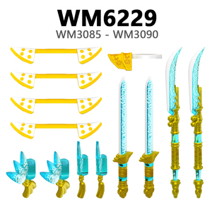 WM6228-6229 <span class=keywords><strong>Juego</strong></span> Killer Mira Rumi Zoey Regalo Juguetes DIY Bloques de Construcción para Niños - Product Image 3