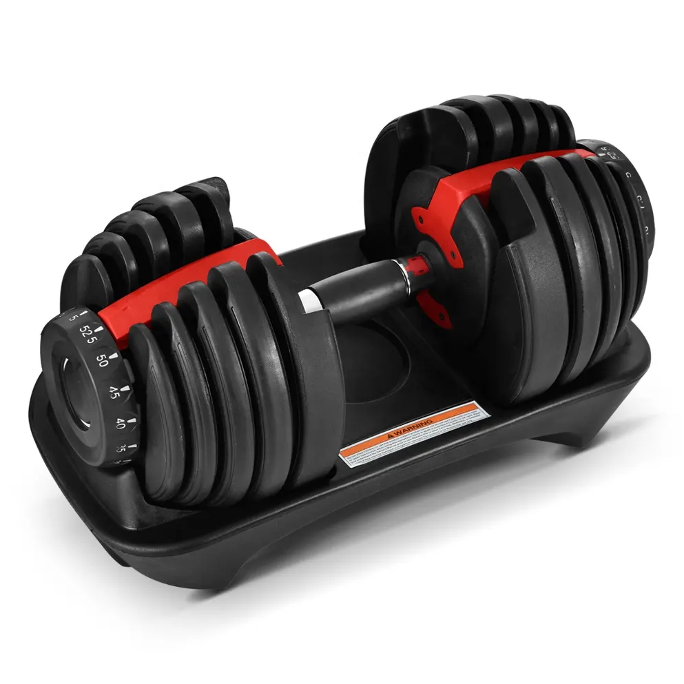 Fabriek Groothandel Multi-Gewicht Dumbbells 24Kg 52.5lb Verstelbare Halter In Lbs