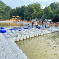Ascenseurs flottants modulaires de jet ski de cube de ponton de HDPE avec le bon prix de Chine