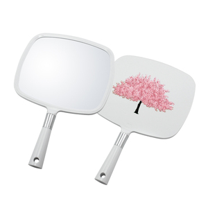Custom Handheld Vanity <strong>Mirror</strong> Cosmetic <strong>Hand</strong> <strong>Held</strong> Makeup <strong>Mirror</strong> With Handle - Product Image 3