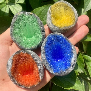 Venta al por Mayor de Cristales Curativos en Varios Colores, Espécimen de Goethita en Forma de Huevo para Decoración del Hogar y Regalos - Product Image 1