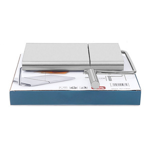 Cuchillo Rebanador de Queso Multifuncional de Acero Inoxidable, el Más Vendido, con Escalas para Rebanar Salchichas, Jamón y Productos Lácteos - Product Image 3