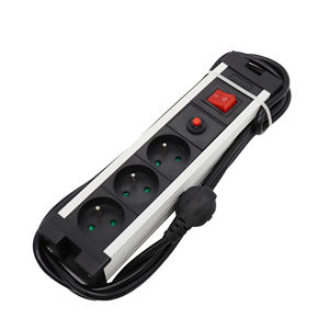 HAOYONG <span class=keywords><strong>3</strong></span> गैंग पावर एक्सटेंशन सॉकेट पावर कॉर्ड स्ट्रिप फैक्ट्री अनुकूलित लोगो डेस्कटॉप EU एक्सटेंशन बोर्ड - Product Image 2