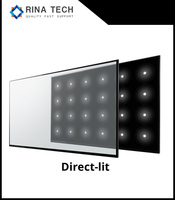 Plaque de guidage de lumière LED LGP en acrylique pour écran LCD Samsung 55 pouces 43 pouces 50 pouces Module d'affichage par Rina Tech