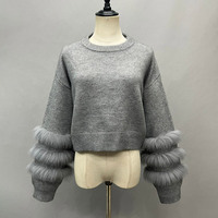 Fournisseur en gros de pulls en tricot doux et tendance pour femmes, vêtements en tricot modernes, pulls, hauts pour l'automne et l'hiver