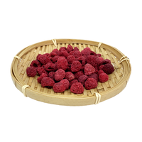 Frambuesa liofilizada, fruta seca pura natural, precio al por mayor