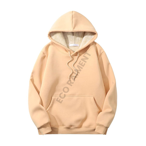 Sudadera con Capucha Personalizada con Logotipo Impreso en la Parte Delantera, Informal, de Invierno y Otoño, Tejida, Cortavientos, OEM, Algodón Grueso, para Mujer, con Capucha, Manga Larga - Product Image 1