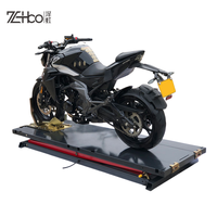 Lève-moto électrique hydraulique à ciseaux, capacité 800 kg, hauteur de levage maximale 1200 mm, pour garage, atelier, réparation