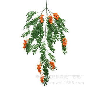 ดอกวิสทีเรียประดิษฐ์แบบแขวนผนัง ตกแต่งบ้าน ตกแต่งเพดาน - Product Image 5