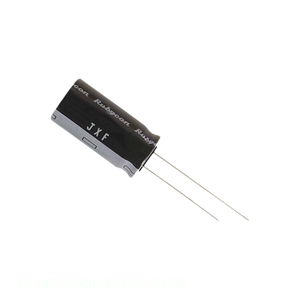 ตัวเก็บประจุแบบรูผ่าน1500 uF 20% 25V t/h 25JXF1500MEFC12.5X20 1500 uF ของแท้ - Product Image 1