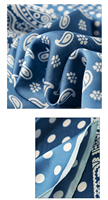 Écharpe de mode à motif imprimé de Fruit Wave Point Printemps Automne Écharpe mince avec une chemise Écharpe carrée décontractée professionnelle