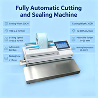 Machine de découpe et de scellage entièrement automatique pour sacs de stérilisation, scelleuse thermique dentaire pour sachets, équipement d'emballage avec écran tactile 7 pouces