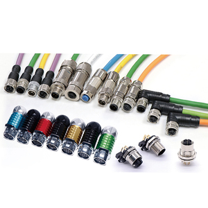 Connettore Elettrico Linconn M12 con Contatti in Rame, 2-12 Pin Femmina Codificati B D L S T X, Impermeabile, per Automotive, Certificato ROHS - Product Image 5