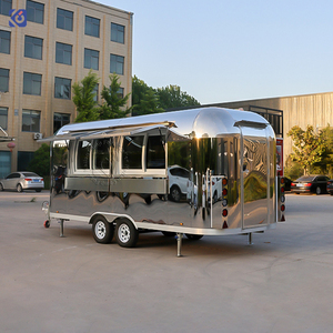 <span class=keywords><strong>Camion</strong></span> de restauration mobile CAMPTRL entièrement équipé pour la vente rapide de snacks, boissons et aliments – Remorque de concession pour la vente de nourriture de rue - Product Image 3
