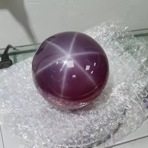 Yz Đồ Trang Sức Ưa Thích Lớn Bóng <span class=keywords><strong>1</strong></span>-7Kg Hình Dạng Màu Đỏ Của <span class=keywords><strong>Ruby</strong></span> Sao Sapphire Sáu Dòng Tổng Hợp #5 #8 Corundum Của <span class=keywords><strong>Ruby</strong></span> Sao - Product Image 4