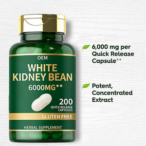 OEM Private Label Halal Body Minceur Pilules Brûleur de Graisse Supplément Capsules de Haricots Blancs Biologiques pour la Perte de Poids - Product Image 4