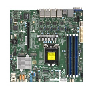 100% Original Intel 128 <span class=keywords><strong>GB</strong></span> integrado nueva placa base Supermicro X11SCM-LN8F <span class=keywords><strong>4</strong></span> <span class=keywords><strong>DDR4</strong></span> LGA 1151 servidor SATA doble SATA 100% - Product Image 1