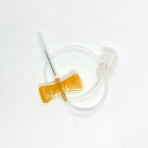 Aiguille de perfusion intraveineuse jetable en plastique de type papillon Medica 27G 23G 21G 18G, kit de perfusion intraveineuse éco-responsable pour usage animal - Product Image 1