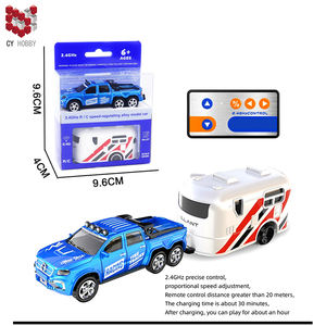 <span class=keywords><strong>2</strong></span>.4G高精度迷你遥控汽车儿童玩具遥控迷你越野皮卡带拖车玩具车玩具儿童礼品 - Product Image 2