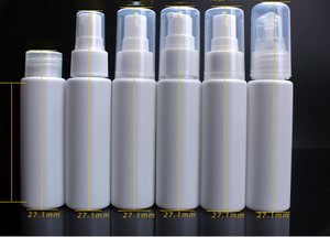 High Quality 40ml Portable HDPE Plastic Cosmetic Packaging Refillable Round Press <b>Pump</b> <b>Small</b> Spray Bottle Skincare Lotion Bottle - Product Image 2