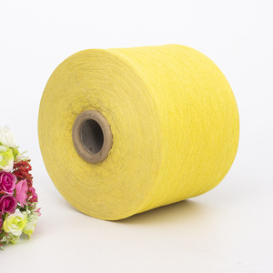 Sypply Low Twist Vietnam Soft Cheap White Recycled Cotton/Poly Blended Knitting <b>Yarn</b> Ne 10/1 Open End TC <b>Yarn</b> For Knitting Terry - Product Image 3