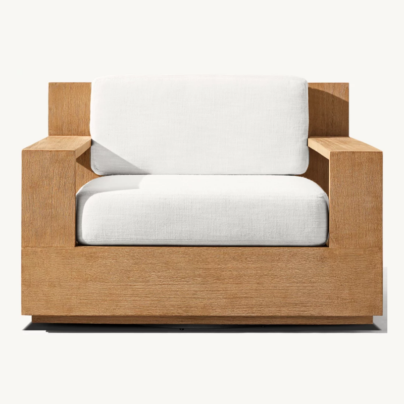 Classic garden set Luxury Teak Outdoor Furniture Set Modern solid wood Patio Furniture Garden Sofa Set