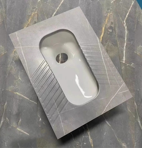 Inodoro de Cuclillas de Cerámica de Alta Calidad, Diseño Nuevo, Fabricado en China, con Sifón en S - Product Image 6