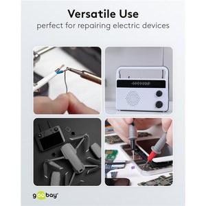 Alambre de Estaño para Soldar Goobay, 1.0 mm, 17 G, Sin Plomo, para Reparación de Electrónica - Product Image 4