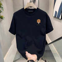 T-shirt décontracté pour homme tendance 2026, impression de haute qualité, coton pur, doux pour la peau, confortable