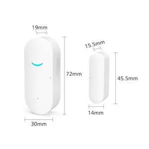 AW201 Tuya báo động thông minh Wifi cảm biến an ninh nhà hệ thống cửa mở/đóng Detector ứng dụng di động thông báo từ xa tương thích - Product Image 1