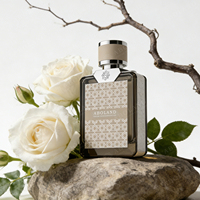 Flacon de parfum en verre au design original - Style Gentle Men - Emballage personnalisé avec logo et couleur