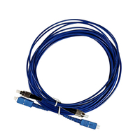 Cordon de brassage à fibre optique blindé à longueur personnalisable SC/APC/LC SC/APC/LC avec gaine LSZH pour armoire de serveur et utilisation en rack réseau