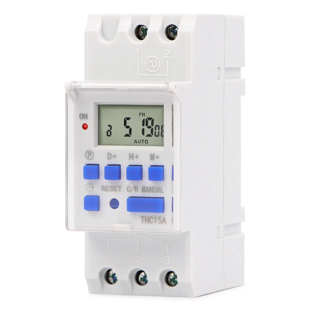 NBL25A Timer LCD Display Programmable Time Controller Electronic Lighting Timing Switch With Blackout Memory